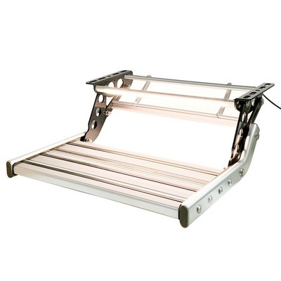 RV Camper Steps Single Drop Down Steps One-Hand Expand or Collapse Manual RV ...