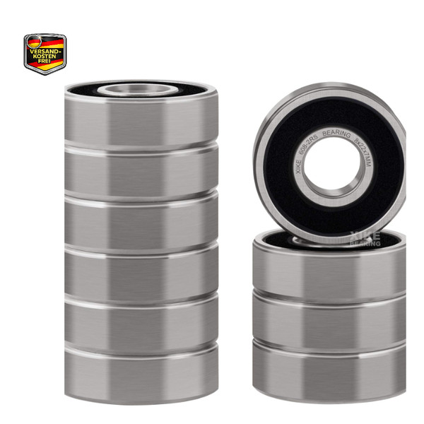 Xike 10X Kugellager 608-2RS 8X22X7-image