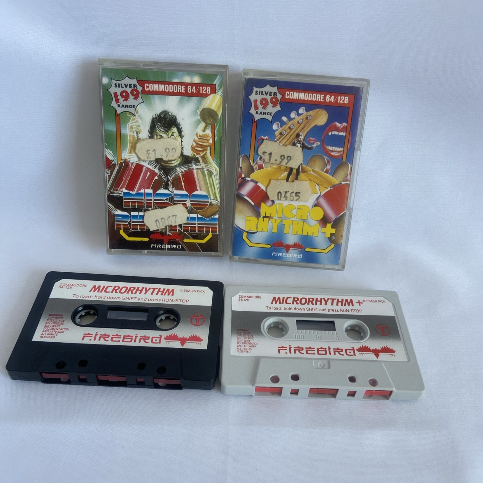 Micro Rhythm / Micro Rhythm Plus Commodore 64  C64 Game  - 1986 Firebird