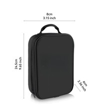 Scatola Portaoggetti Pieghevole in Poliestere per Auto Uso Domestico Dimensioni 24,5x8x6cm