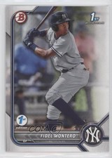 2022 Bowman 1st Edition Fidel Montero #BPPF-74 0o8v