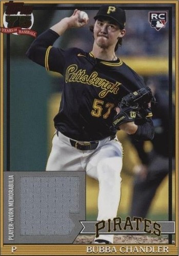2026 Topps Series 1 Bubba Chandler RC Major League Material Relic 