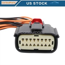 16-Pin Fit For Ram 1500 2019-2023 Front Headlamp Headlight Connector Pigtail