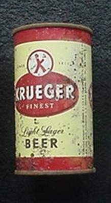 KRUEGER BEER PUNCH-TOP CAN (1950s) G. KRUEGER BREWING COMPANY