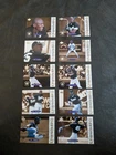 1995 UPPER DECK ONE ON ONE MICHAEL JORDAN RETIRES COMPLETE SET 1-10