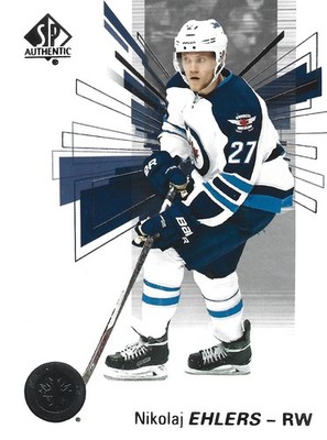 2016-17 SP Authentic - Nikolaj Ehlers #69 Winnipeg Jets