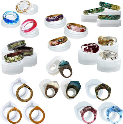 #ad #ad Resin Ring Silicone Mold for Liquid Clay Crafting Resin Epoxy Jewelry Makin... $31.79