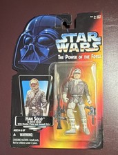 Kenner Star Wars Power of the Force Han Solo in Hoth Gear Action Figure 1995