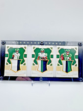 2022 National Treasures-Rookie Triple Booklet-Jets Gardner/Hall/Wilson - #4/10