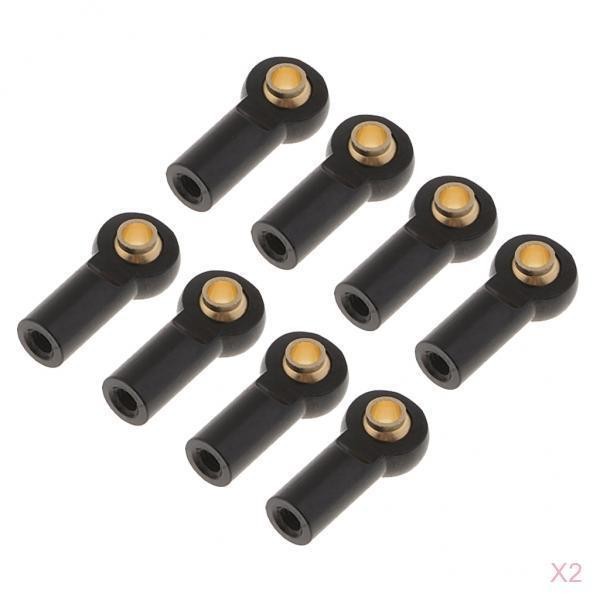 M3 Rod 16x RC M3 Ball Head Holder Tie Link Rod End Joint For RC Model Car ...