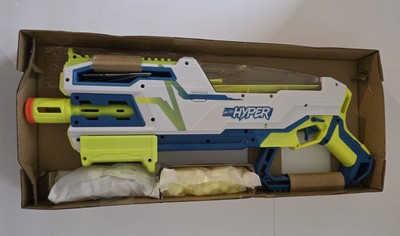 Nerf Hyper Siege-50 Blaster Kit Includes 65 Rounds & Eye Protection Ages 14+ New