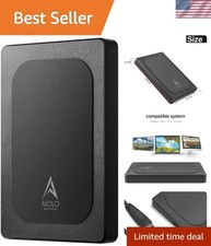 Quick Transfer 500GB USB 3.0 Hard Drive - Portable Storage for Gaming & Files