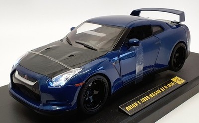 Jada Maßstab 1:18 Modellauto 31142 - 2009 Nissan GT-R R35 Brian Fast & Furious