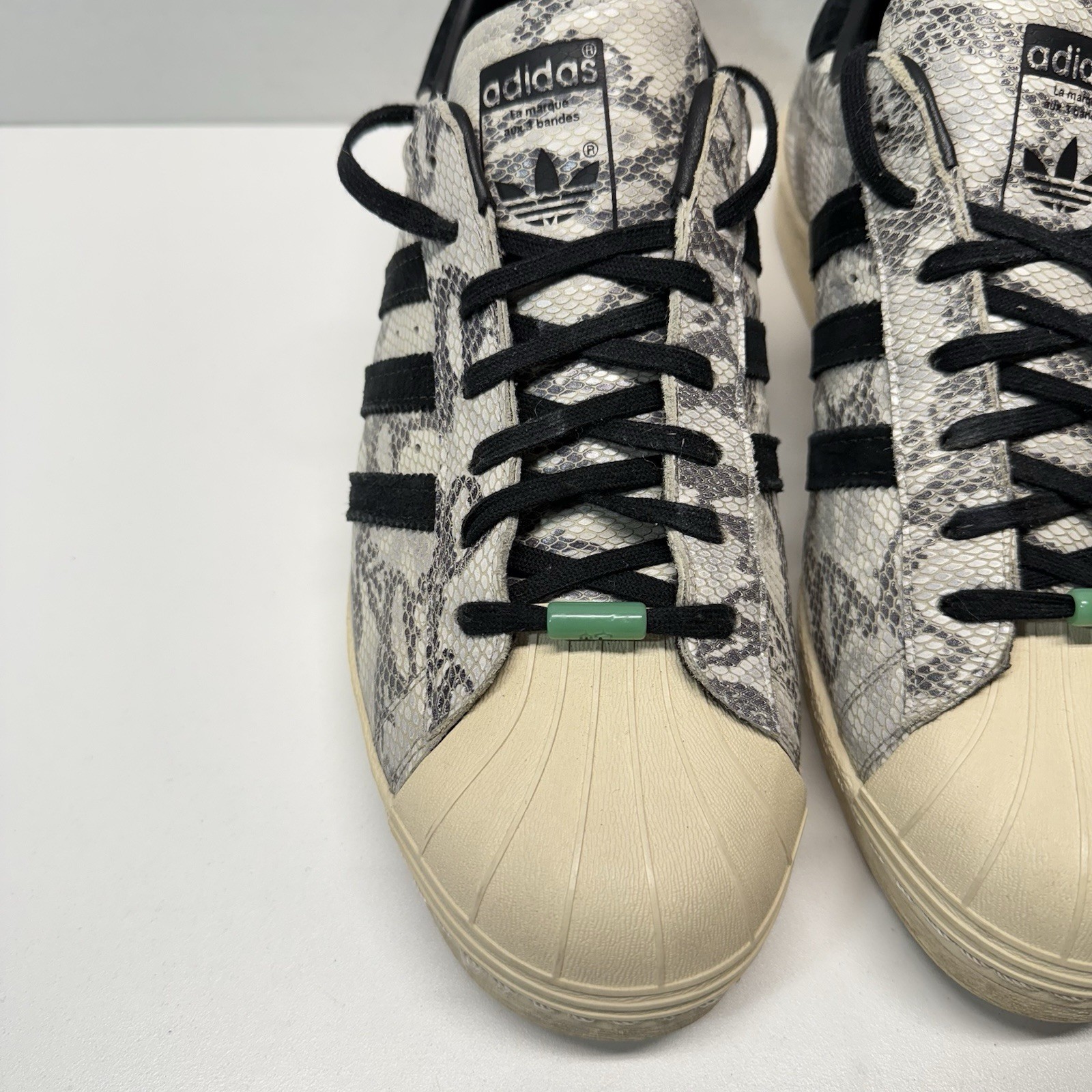 adidas Men Python Superstar Jade Snakeskin Sneake… - image 8
