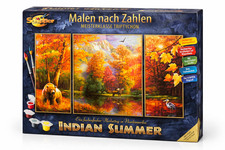 Schipper Malen nach Zahlen Indian Summer • Triptychon 50x80 cm • Komplettset •