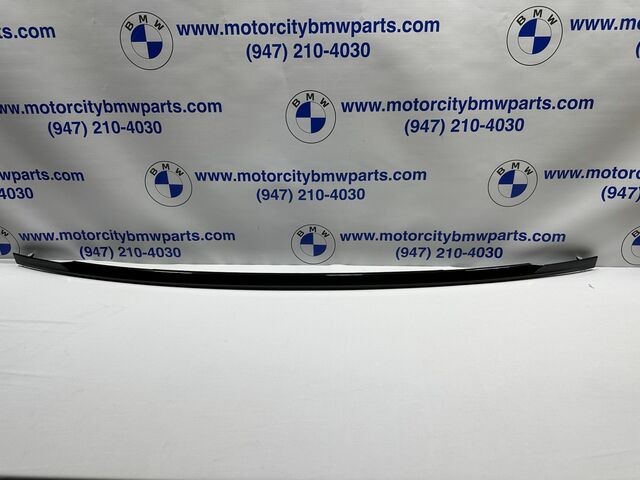 BMW OEM G07 X7 2019 Shadow-line Gloss Black Rear Trunk Tailgate