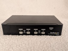 Startech SV431USB 4 Port USB KVM Switch No AC Power Adapter included TESTED