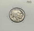 1923 Buffalo Nickel, Good Condition, Very Nice, Low Mintage!