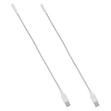 2 Pcs Usb Computer Light Reading Lamp for Notebook Night Portable