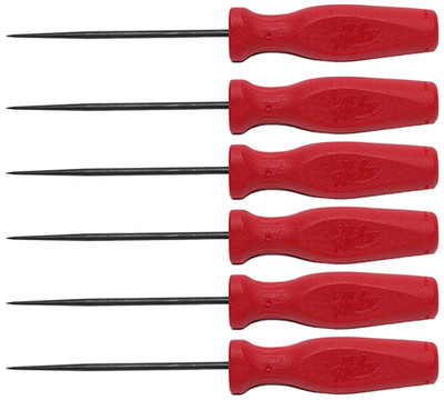Malco A0 1/8 in. Scratch Awl with Regular Grip, 6-Pack