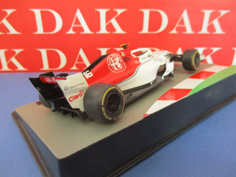 Die cast 1/43 Modellino Auto F1 Sauber Alfa Romeo C37 2018 C. Leclerc - Immagine 3 di 4
