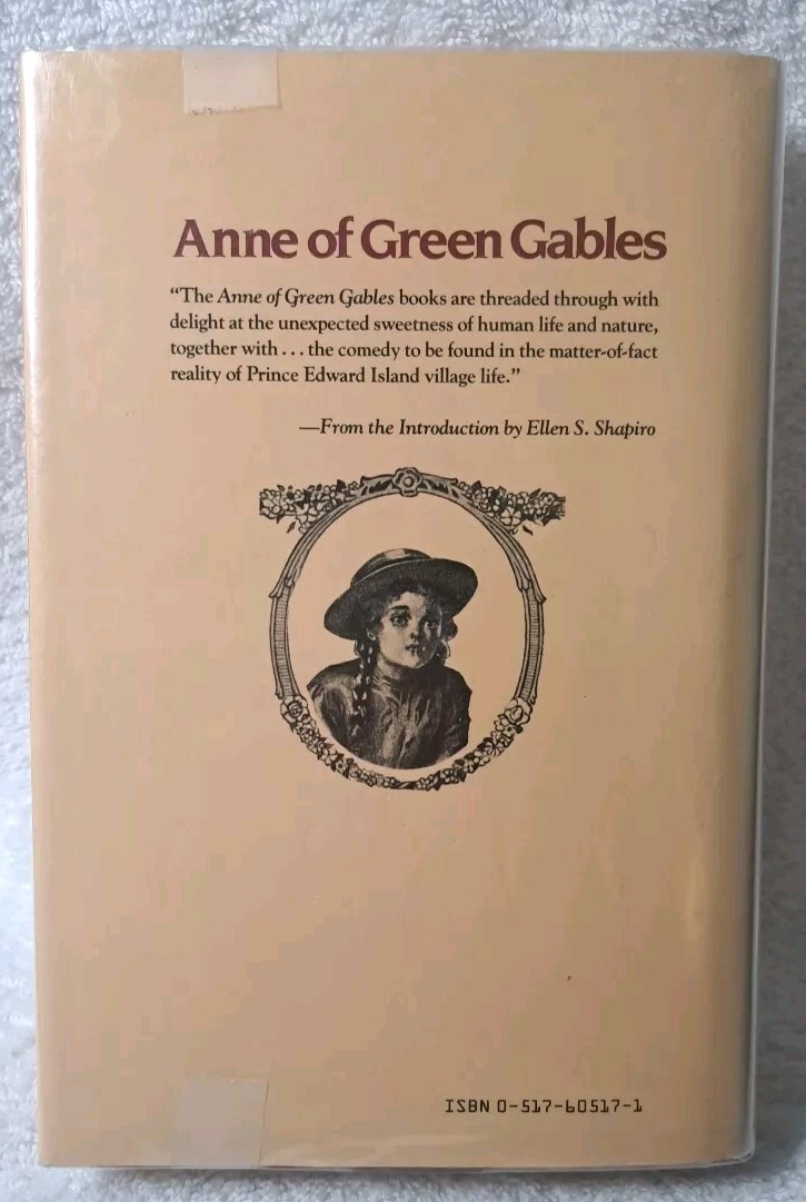 ANNE OF GREEN GABLES 3 In 1 Book 1985 L.M Montgomery (HARDCOVER