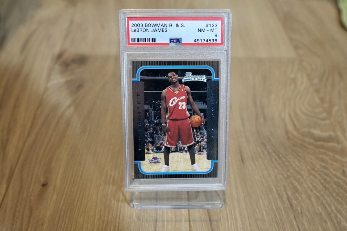その他 2003 Bowman Lebron James RC #123 NBA 2003 Bowman Rookies & Stars LeBron James Rookie RC #123 PSA