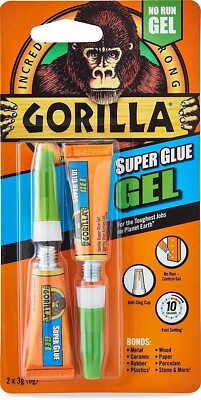 Gorilla Glue Sekundenkleber Gel 2 Stück