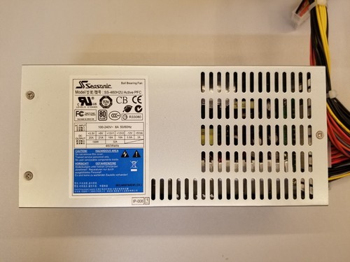 Seasonic SS-460H2U 460W 80PLUS 2U Server Power Supply Unit Tested - Picture 4 of 11