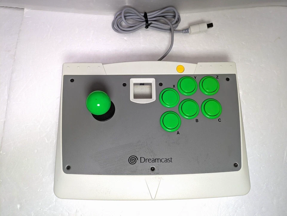 Controlador Dreamcast Joystick Arcade Stick HKT-7300 SEGA DC Caja Japón Foto 2 de 4