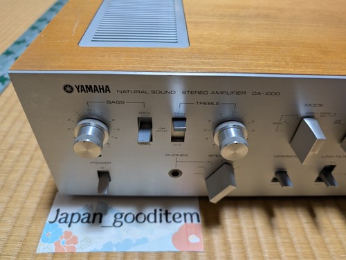 Yamaha CA-1000 Integrated Amplifier Vintage Hi-Fi Stereo Amp Class A/B - Picture 6 of 16