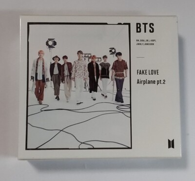 BTS FAKE LOVE/Airplane pt.2 JAPAN CD Type A+B+C+Regular 4CD Set+