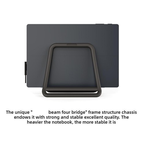 Vertical Laptop Stand - Holder - Adjustable Notebook Space Saver Nice - N4P4 - Picture 7 of 15