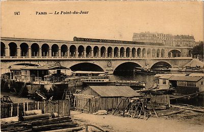 CPA Paris 16e Paris-Le Point du Jour (313384)