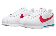 Nike Cortez Leather Forrest Gump USA White Varsity Red Blue DM4044-108 Men's