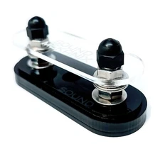 Single Compact Acrylic (1 Spot) Fuse Holder Made in USA