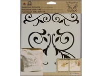 Plaid Folkart Painting Stencil 8.5x9.5 Scroll on sale Plaid Folkart Painting Stencil 8.5x9.5 Scroll on sale