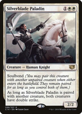 Silverblade Paladin (NM) #88 Commander 2014 C14 Magic Gathering card MTG