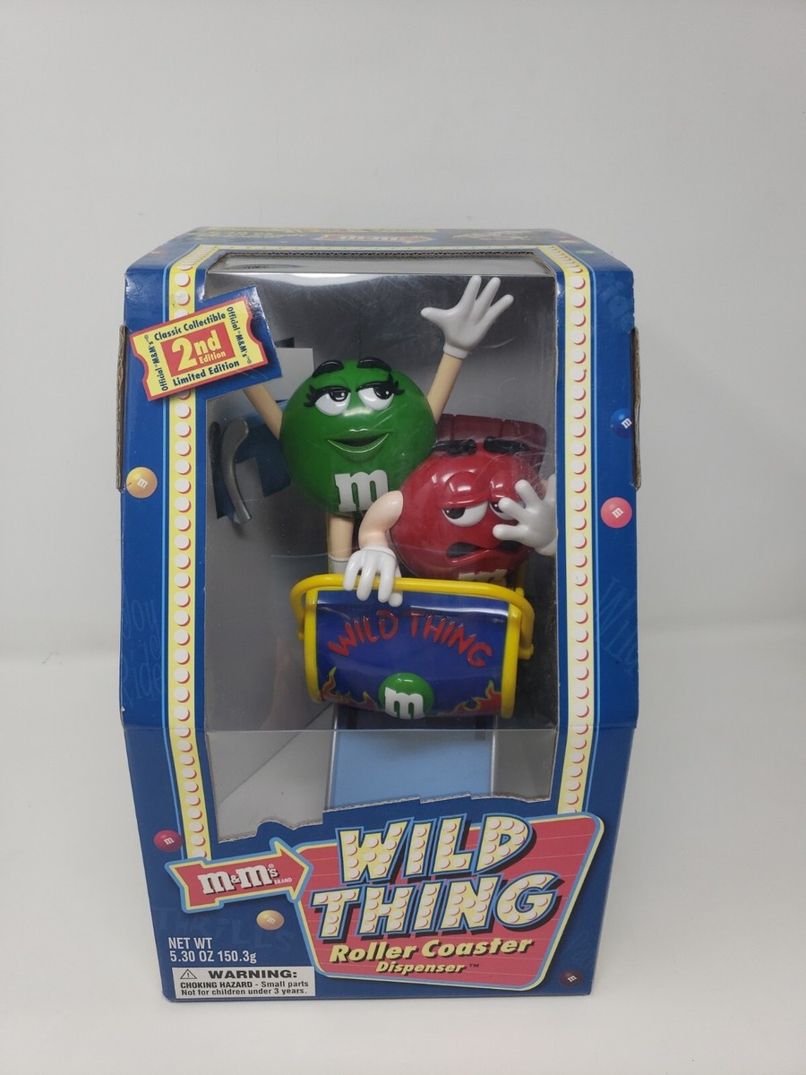 M&M's Wild Thing Roller-Coaster Candy Dispenser Limited