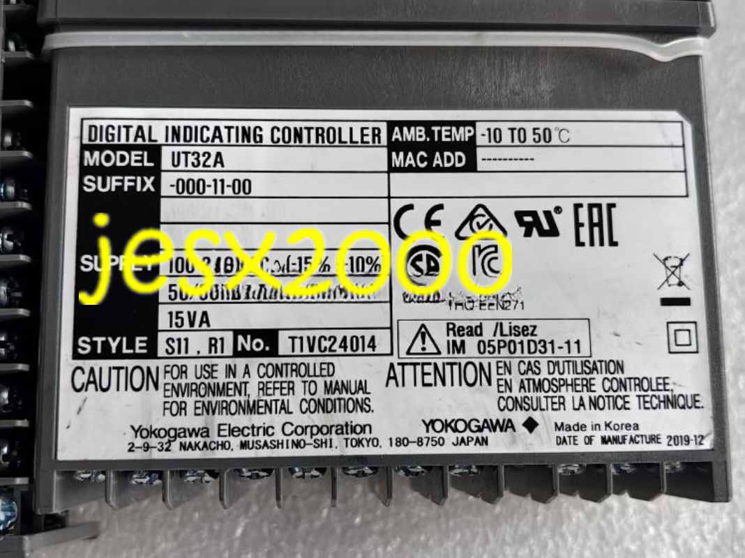 1PC USED YOKOGAWA UT32A-000-11-00 #YX | eBay