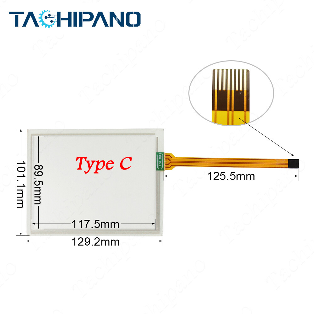 1PC for 2711P-T6C20A8 PanelView Plus 6 - 600 2711P-T6C5A8 Touch