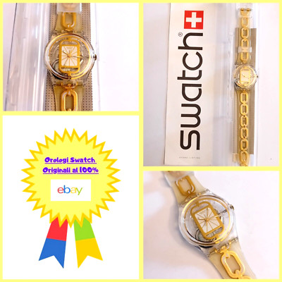 Swatch Gent Basel 2001 Unchain Me GK279 2001 Vintage Armbanduhr Special