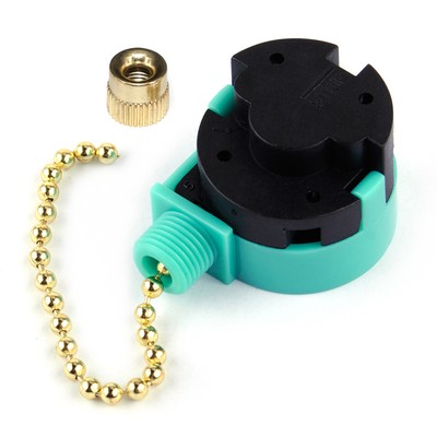 3 Kit Wandleuchte Zugschalter Zugkette 3-Speed Wandlampe Ziehen Kette