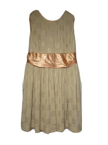 ModCloth Black Wrap Dress Gold Metallic Dots Size Small New | eBay