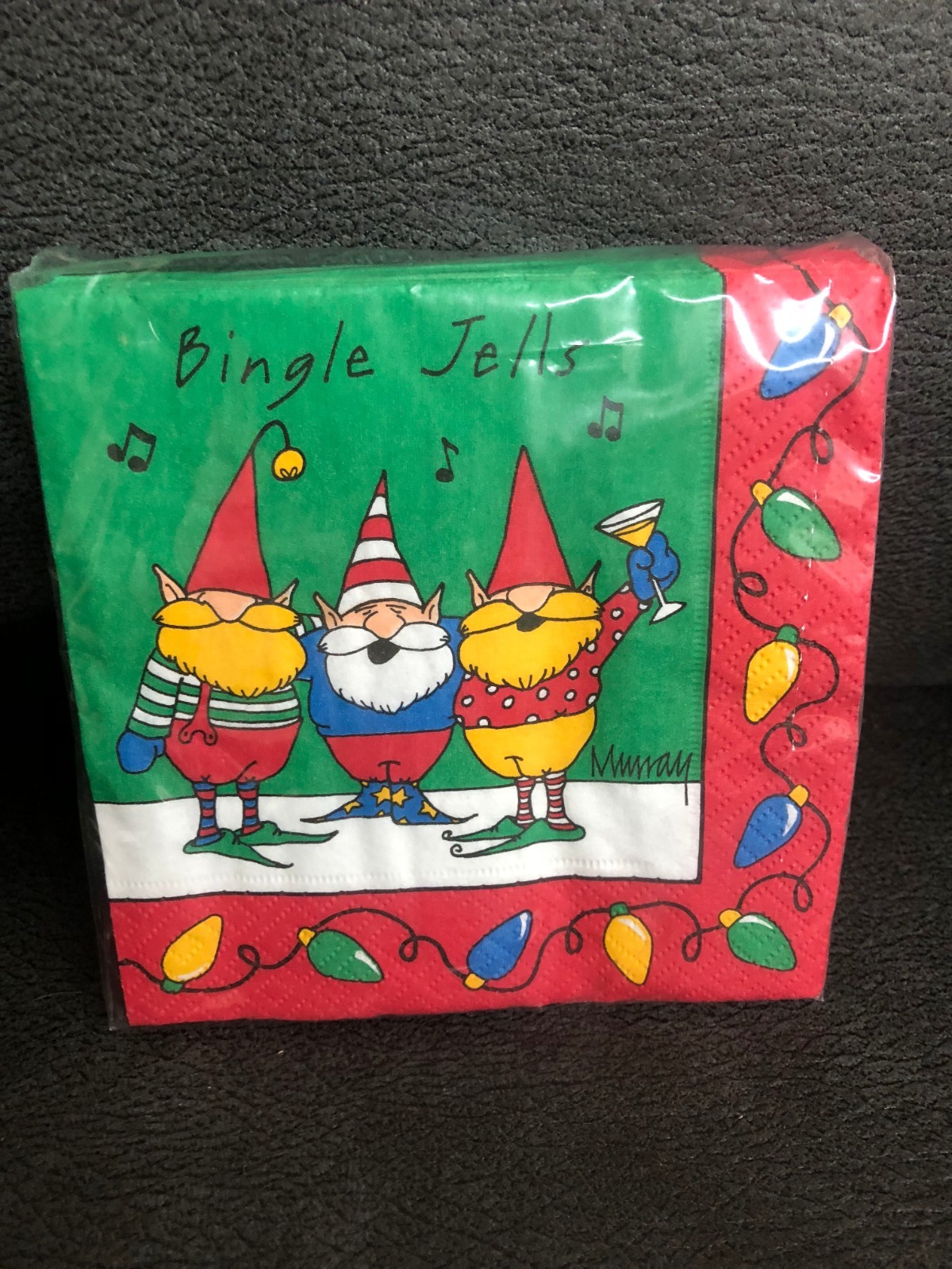 Christmas Napkins Funny Saying 1 set of 20 beverage Christmas Napkins