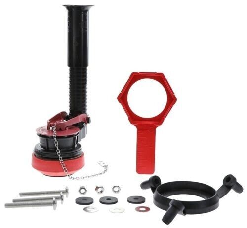 NEW FLUIDMASTER K-507A-008 UNIVERSAL 2" ADJUSTABLE TOILET FLUSH VALVE REPAIR KIT - Picture 2 of 5