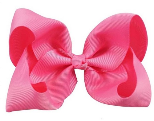 5 Inch Grosgrain Ribbon Bow Hair Clip Alligator Clips Pin Girls / Ladies - Picture 13 of 34