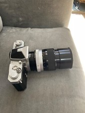 NIKKORMAT FTN CIRCA 67-75 135 mm f2.8 Q NON AI LENS--WORKING , METER