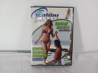MALIBU PILATES - Total Body Workout/Core Buns & Thighs DVD NEW/SEALED