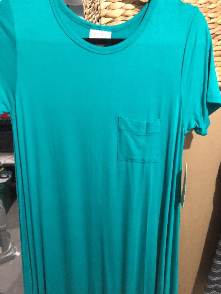 Robe LulaRoe Carly Taille XXS - Imprimé Géométrique Violet, Neuve Avec étiquettes